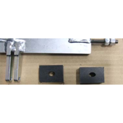 Slide plate complete