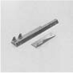 Support for door contact striker (bi-parting door