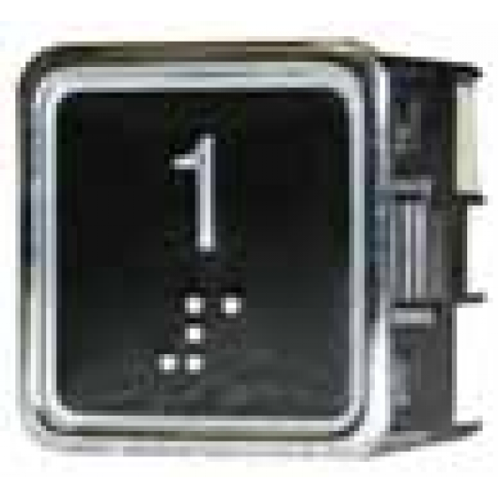 Button 35 x 35 landing “1” - B906401