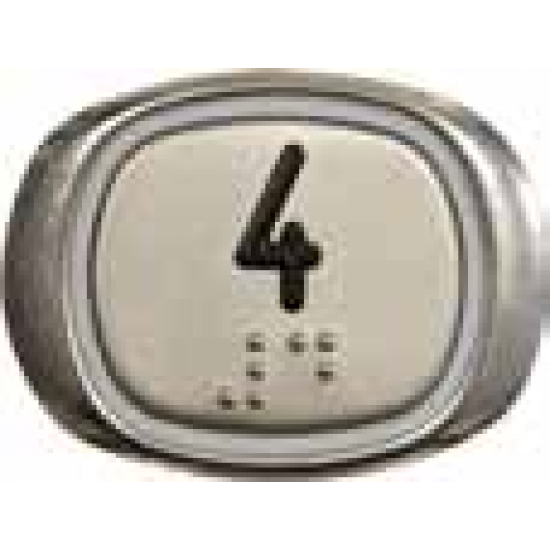Button 20.10 DM236 landing “4” - B908004