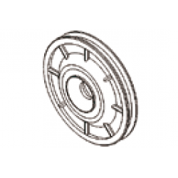 Door operator and suspension pulley ø 66 mm