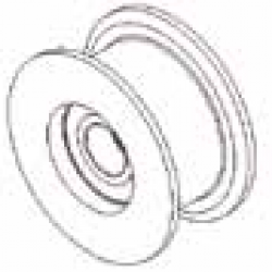 Door operator idler pulley ø 50 mm