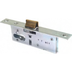 Catch lock for profile cylinder