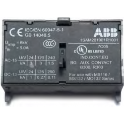 Auxiliary contact block for MS116