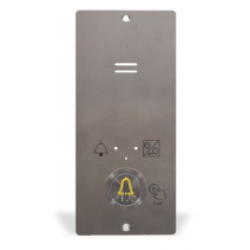 919618BE : 2N® Lift1 Cabin unit - Flush mount - with button