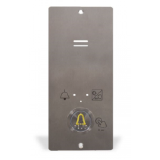 919618BE : 2N® Lift1 Cabin unit - Flush mount - with button