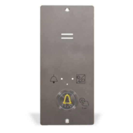 920618BE : 2N® LiftIP Cabin unit - Flush mount - with button