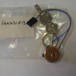 FAA431E13: Otis car keyswitch brass