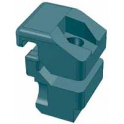 Aluminium cable fastener assembly.