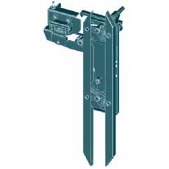 Contact and lock skate assembly. T1H to T4H DIN model right opening. - 0D00.CD000