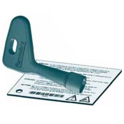 Triangular key accessory set.