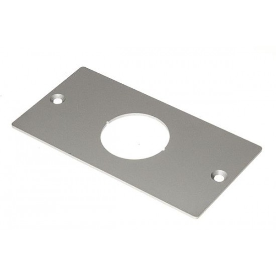 05/44.060-10 LOP PLATE 1 HOLE FOR PUSH BUTTON BST (TYPE Altura-Gold)