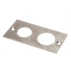 05/44.060-11 LOP PLATE 2 I-BUTTON+PUSH BUTTON (TYPE Altura-Gold)