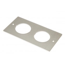 05/44.060-12 LOP PLATE PUSH BUTTON+KEY SWITCH (TYPE Altura-Gold)