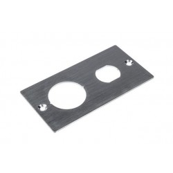 05/44.060-13 INOX LOP PLATE EUROKEY+DISPLAY (TYPE Altura-Gold)