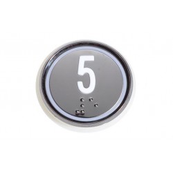 06/44.636-24 COP push button COP "5" (TYPE Altura-Gold)