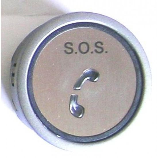 07/23.172 ROUND PUSH BUTTON - S.O.S. (TYPE Orion-Gulliver)