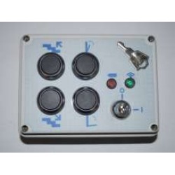 06/39.029 Push button Call Box - 4 Functions (TYPE Supra)