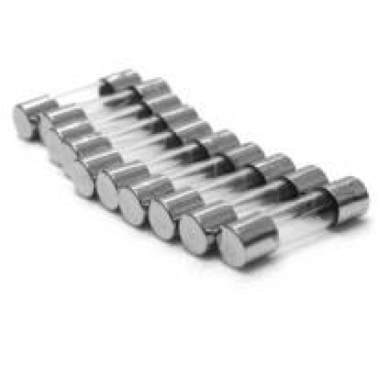 10 x GLASS FUSE 5 x 20 mm 2A - 4100C0099