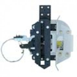 Aluminium Skate with car door locking device EN81 IP20 (door "R") (skate arms working length 185mm) (K1-2-3R)