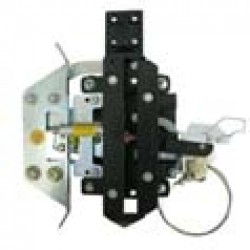 Aluminium Skate with car door locking device EN81 IP54 (door "L") (skate arms working length 185mm) (K1-2-3L)