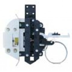 Aluminium Skate with car door locking device EN81 IP20 (door "Z-L") (skate arms working length 185mm) (K2-4-6Z - L)
