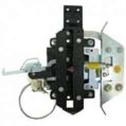 Aluminium Skate with car door locking device EN81 IP54 (door "Z-R") (skate arms working length 185mm) (K2-4-6Z - R)