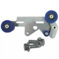 Double skate execution additional roller 2000US support plate assembly for Z-R doors